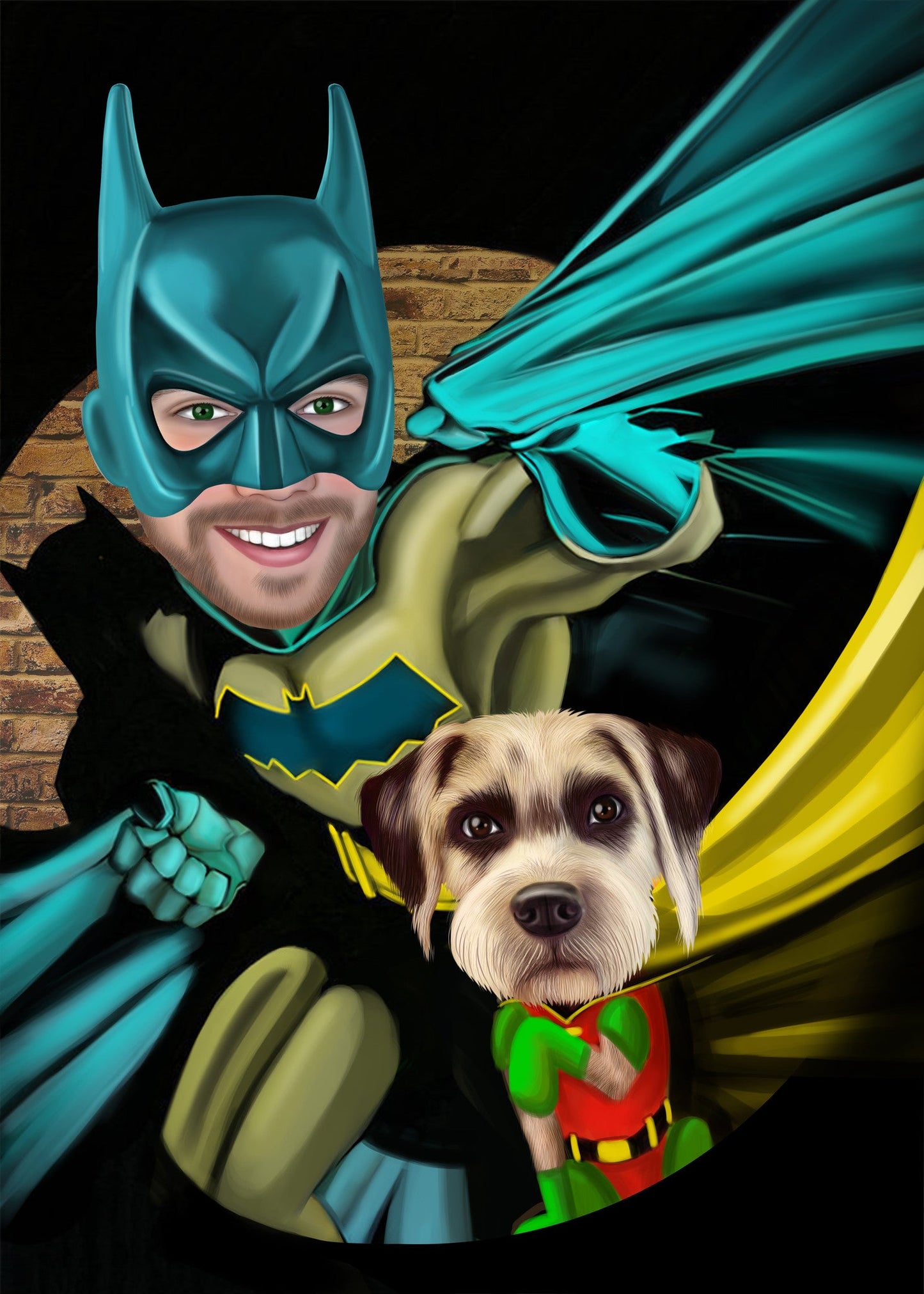 Karikatur Superheld - Karikaturen-Online - 8